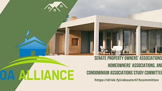 Senate POA, HOA & CA Study Committee archive image