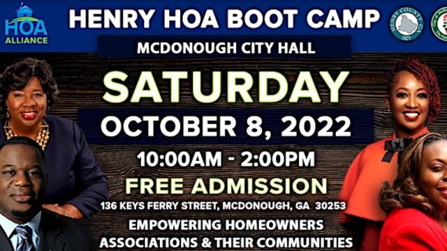 Henry County HOA Boot Camp archive image