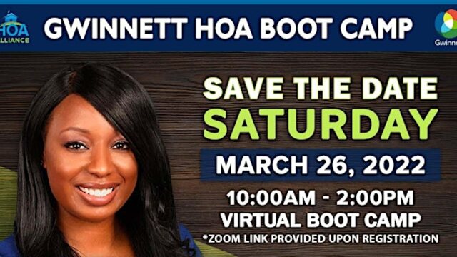 Gwinnett County HOA Boot Camp archive image