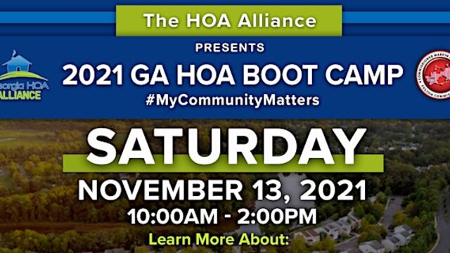 Georgia HOA Boot Camp archive image