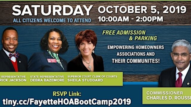 Fayette HOA Boot Camp archive image