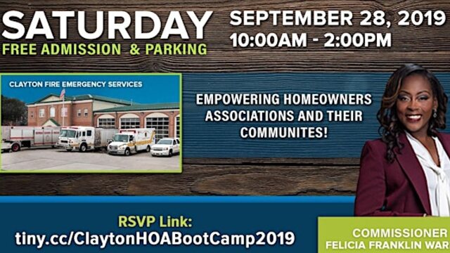 3rd Annual Clayton HOA Boot Camp archive image