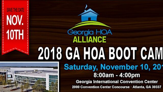 Georgia HOA Boot Camp archive image