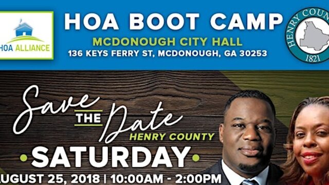 Henry County HOA Boot Camp archive image