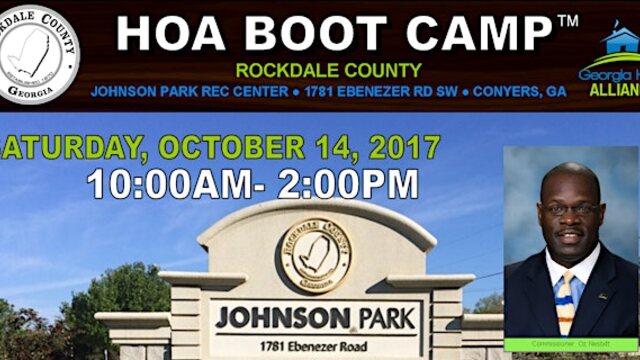 Rockdale County HOA Boot Camp archive image
