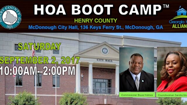 Henry County HOA Boot Camp archive image